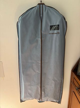 Cappotto Marten's in Lana Vergine Blu Mare XL