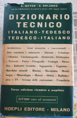 Dizionario Italiano-Tedesco 1964