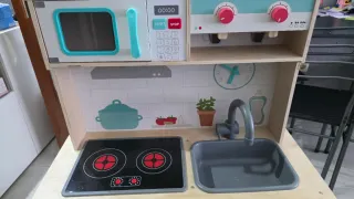 Cocina de madera infantil