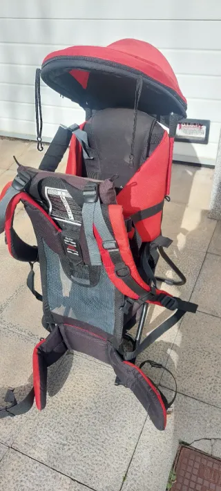 Silla de paseo para bebé roja