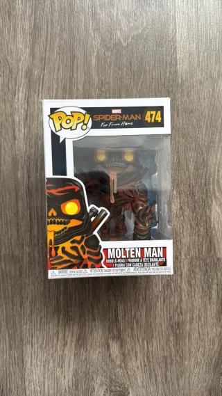 Funko Pop! Molten Man 474 Spider-Man