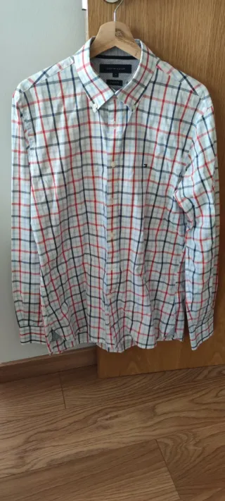 Camisa Tommy Hilfiger Custom Fit Talla M