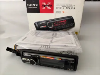 Sony CDX-GT650UI Autorradio
