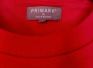 Felpa rossa Primark