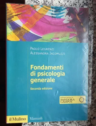 Fondamenti Di Psicologia Generale. Nuova Ediz.