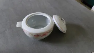 Zuppiera Bavaria in porcellana