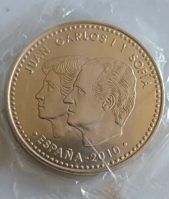 Moneda 20 Euros Mundial 2010 Campeones