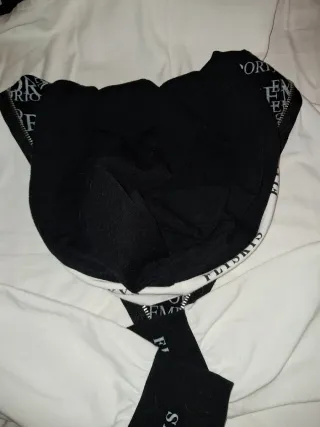 Maglia uomo cotone nera e bianca