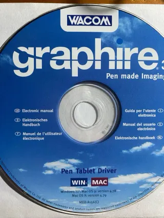 Tableta Gráfica Wacom Graphire 3 CTE-430