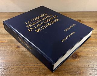 Libro “La compañía Transatlántica” firmado autor