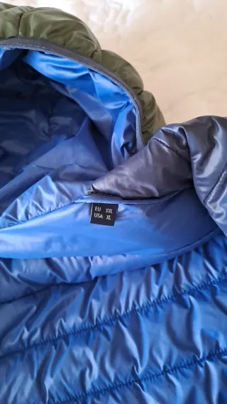 Giubotto North Sails verde e blu