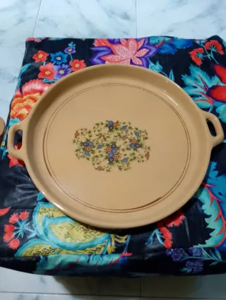 Set caffè ceramica decorato floreale