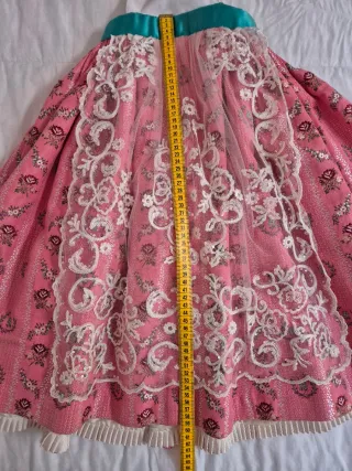 Traje de Fallera Niña Talla 10m-5A