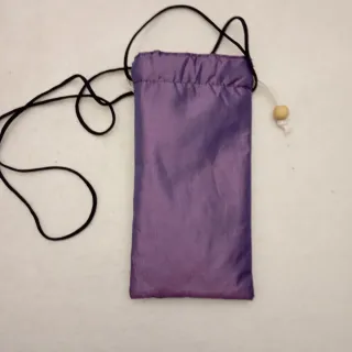 Bustina porta occhiali con tracolla