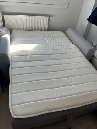 Sofá Cama Gris 2 Plazas