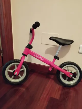 Bicicleta sin pedales Juguettos rosa