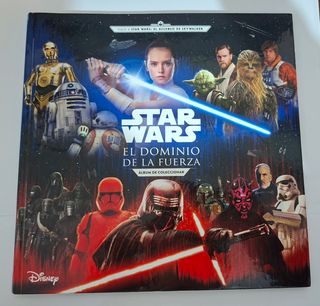 Albúm Star Wars El dominio de la fuerza COMPLETO