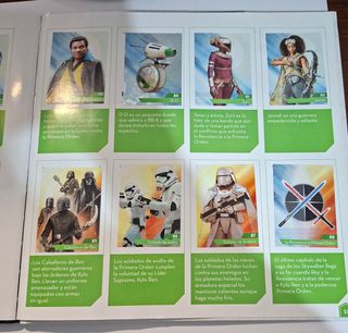 Albúm Star Wars El dominio de la fuerza COMPLETO