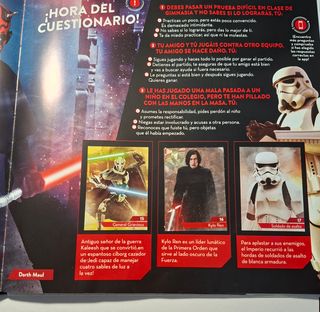 Albúm Star Wars El dominio de la fuerza COMPLETO