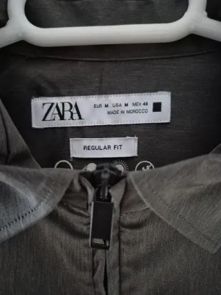 Camisa Zara gris