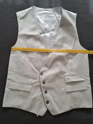 Traje comunión niño gris