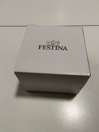 Reloj Festina Caballero Cronógrafo Azul Negro