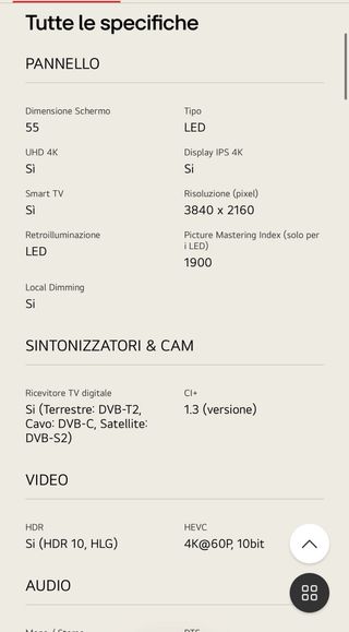 LG TV 55 Ultra HD 4K HDR Smart TV Enchufe ingles