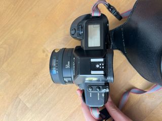 Canon EOS 650 analógica + Objetivo 50mm 1.8