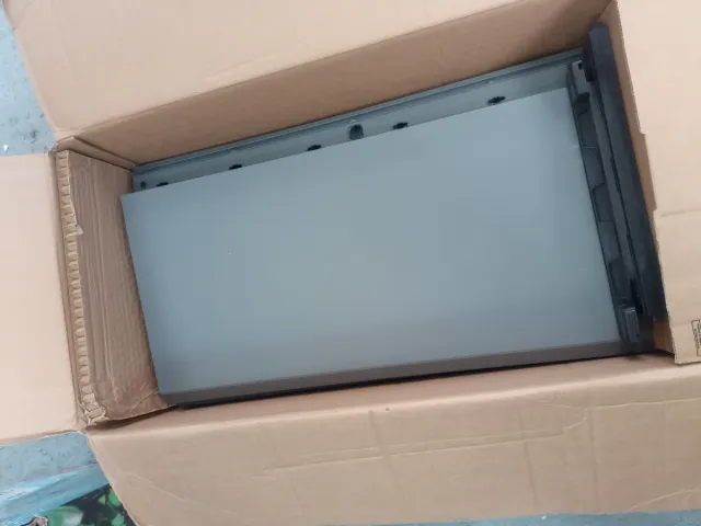 Armadio Keter Stilo in plastica grigio/nero