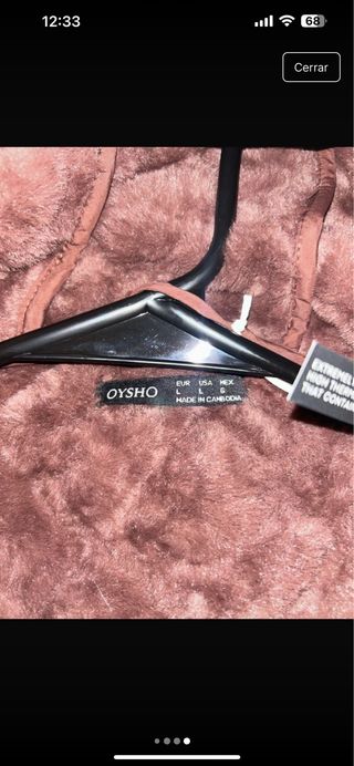 Chaqueta Oysho X Ellex impermeable