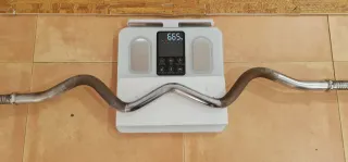 Barras para pesas cromadas