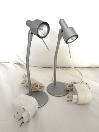 Lámpara Escritorio Plata Ikea