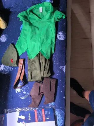 Disfraz Peter Pan Talla 10-12