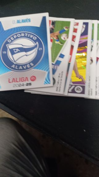 Cromos Liga 24/25( PRECIOS ULTIMAS 2 PAGINAS)