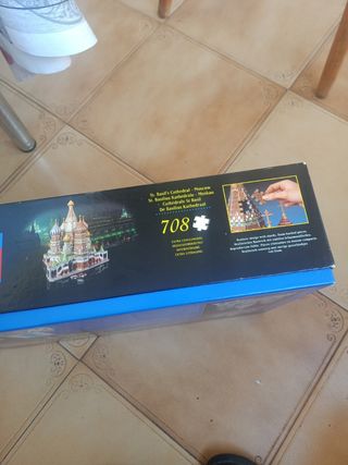 Puzzle 3D Catedral de San Basilio
