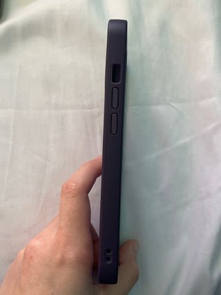 Custodia iPhone 13 Viola Trasparente