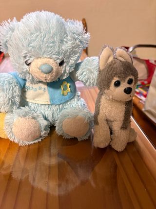 Lote 6 peluches animales