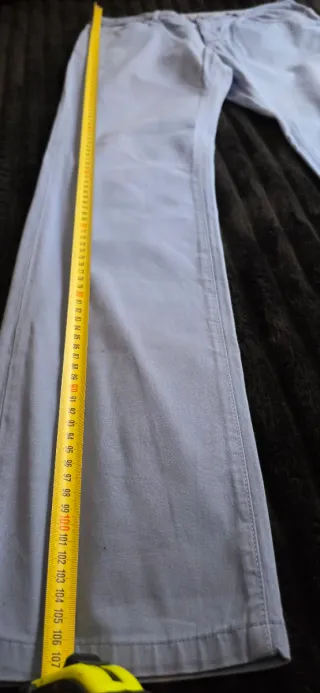 Pantalones Versace Collection Azul Pastel Talla 32