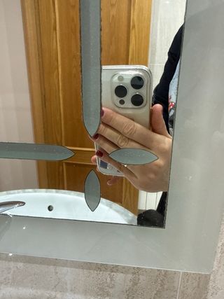 Espejo de baño con luz