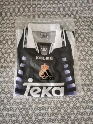 Camiseta Real Madrid Kelme Negra Talla M
