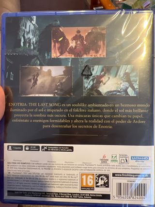 Enotria The Last Song PS5