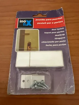 Pestillo para puertas Inox