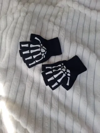Guantes de esqueleto disfraz