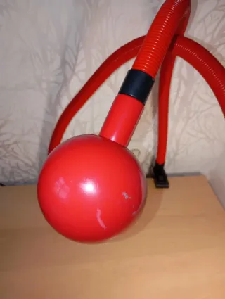 Lámparas de escritorio roja flexible