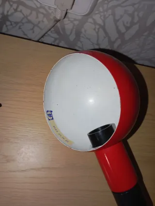 Lámparas de escritorio roja flexible