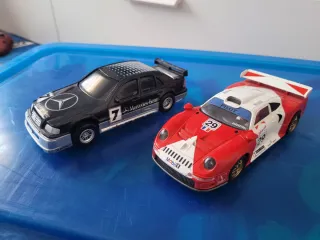 Lote Scalextric: Pistas, Coches y Mandos