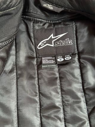 Chaqueta Moto Piel Alpinestars Mujer
