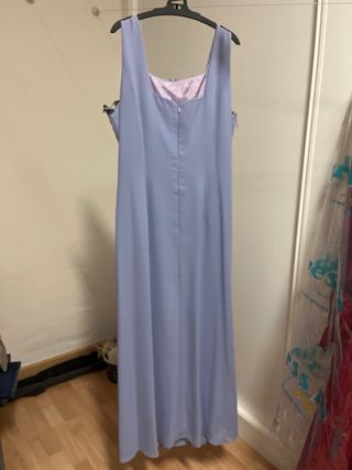 Vestido de fiesta lila