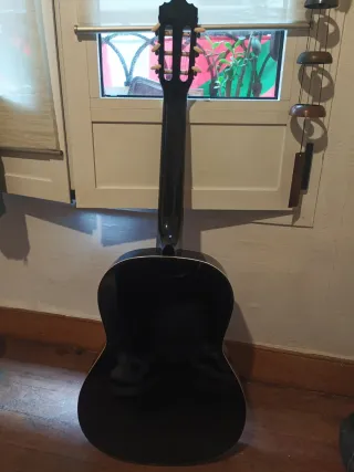 Guitarra Acústica Negra