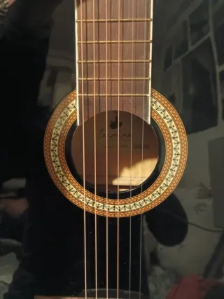 Guitarra Acústica Negra
